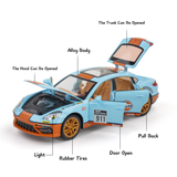 Porsche 911 Gulf 1:24 Diecast Model Car