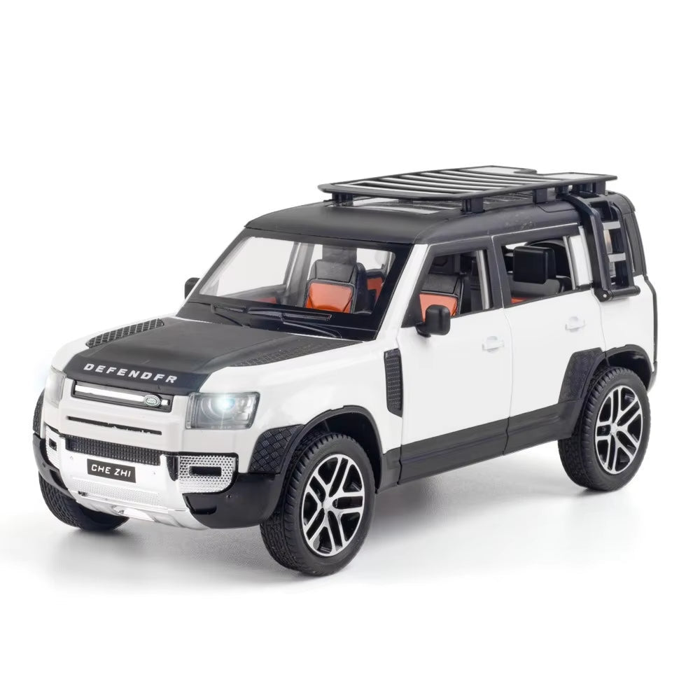 Land Rover Defender Diecast Model Car – 1:24 Scale Collectible