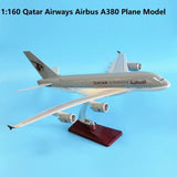 Qatar Airways A380 1:160 Diecast Plane Model – Aviation Collectible