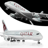 Qatar Airways A380 1:160 Diecast Plane Model – Aviation Collectible