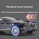 Pagani Huayra Dinastia Diecast Model Car – 1:18 Scale with Smoke