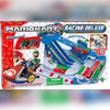 Super Mario Race Course DIY Set – 2-Player Obstacle Playset with Figurines