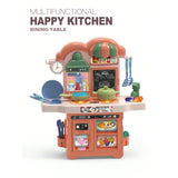 Kitchen Set for Kids with Working Water Sink – 25+ Pcs Pretend Play