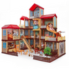 Qixi Toys Princess Doll House – 395-Piece Luxury Playset