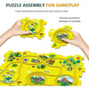Rail Car Track Puzzle Set – 25 Pcs Build Your Own Railway