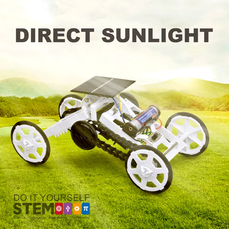 DIY Solar Climbing Vehicle – STEM Toy for Kids