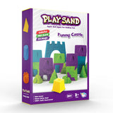 Funny Castle Magic Play Sand Set with Molds & Tools
