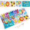 Multifunctional Logarithm Board Game – 8-in-1 Wooden Learning Toy for Kids