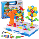 STEM Magnetic Creative Puzzle 4-in-1 Briefcase Set (193 Pcs)