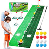 Kids Golf Play Set with 2-Meter Putting Mat & Flag Targets