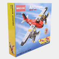 3-in-1 architect airplane block set – build 3 plane models – ToyVerse Pakistan