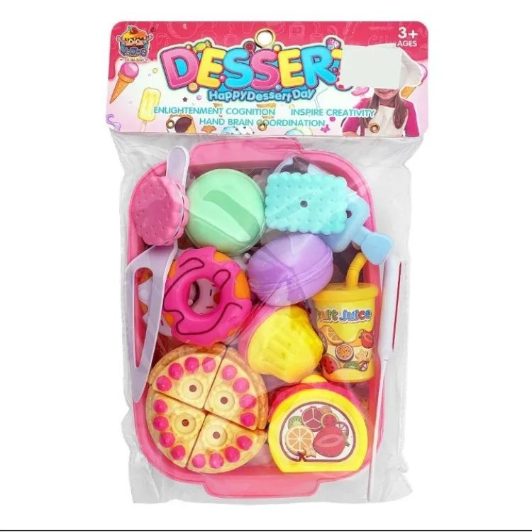 Magnetic Cutting Toy for Kids – Pretend Dessert Play Set