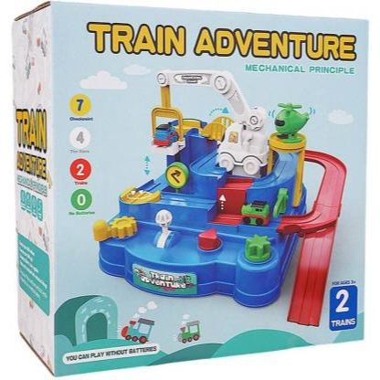 Train Adventure – Cartoon Train with Mechanical Gears