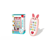 Bunny Themed Toy Phone with Music & Lights for Toddlers