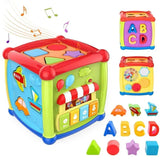 Huanger 6-in-1 Fancy Cube – Musical Educational Toy