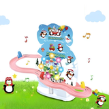 Penguin Dream Castle Track Slide Toy for Kids