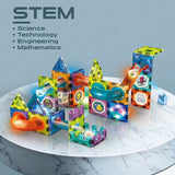 75 Pcs Lightning Magnetic Blocks & Balls Set – 3D STEM Building Toy
