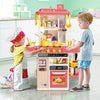 Play Kitchen Set – 50 Pcs Spray Kitchen Kit with Lights &amp; Sound