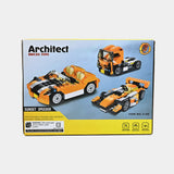 Decool 3-in-1 Building Block Set – Sports Car, F1 Car & Truck (119 Pcs)