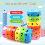 Magnetic Arithmetic Learning Wheel Toy for Kids