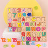 Wooden ABC & Maths Puzzle Board for Kids