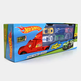 Hot Wheels Mobile Garage Transport Truck with 6-Car Storage