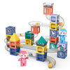 STEM Magic Magnetic Square Run Building Blocks – 52 Pcs Set for Kids