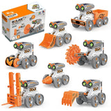 7-in-1 Solar Robot Kit – STEM DIY Robot Building Toy for Kids