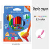 Triangular Grip Crayons Set for Kids – 18 Colors