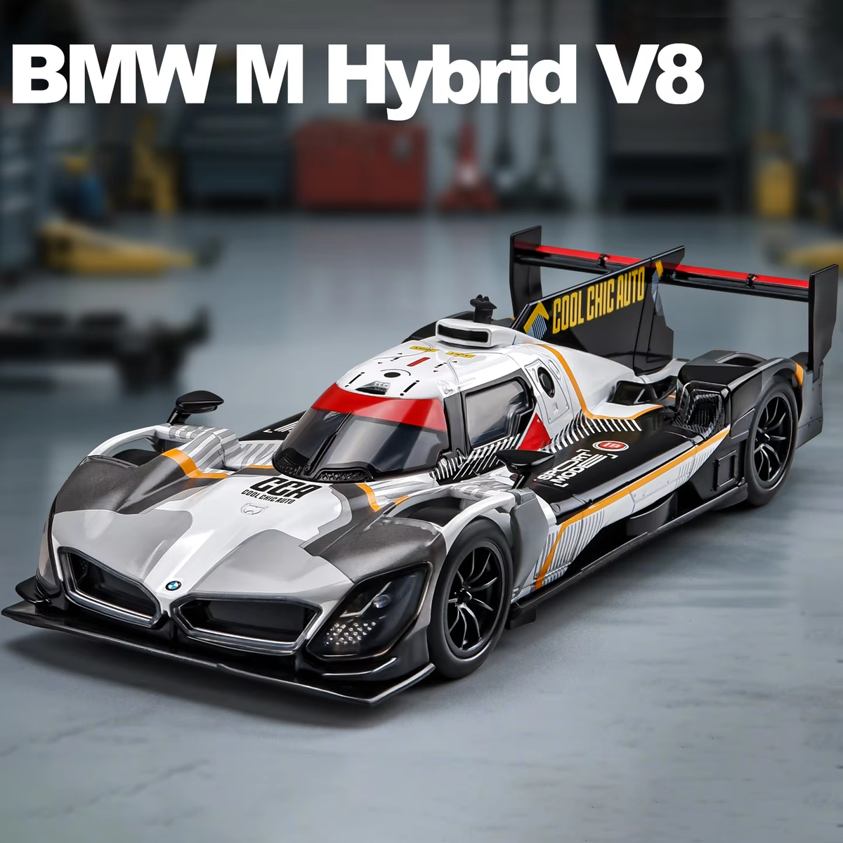 BMW M Hybrid V8 1:24 Diecast Model Car – Official Licensed Collector Edition