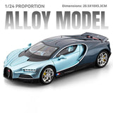 Bugatti Tourbillon Chiron 1:24 Diecast Model Car – Lights &amp; Sound
