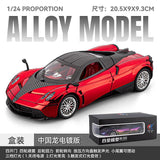 Pagani Huayra Crystal Color Diecast Model Car – 1:24 Scale