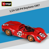 Bburago 1:24 Ferrari 330 P4 Daytona 1967 Diecast Model Car