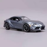 Maisto 1:24 Toyota GR Supra Diecast Model Car – Gray