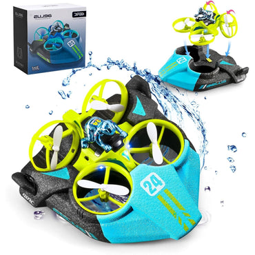 4DRC Drone Boat | 3in1 Drone, Boat & Remote Control Car