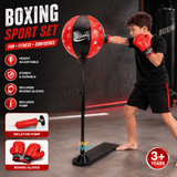 Adjustable Kids Boxing Punching Ball Set with Stand