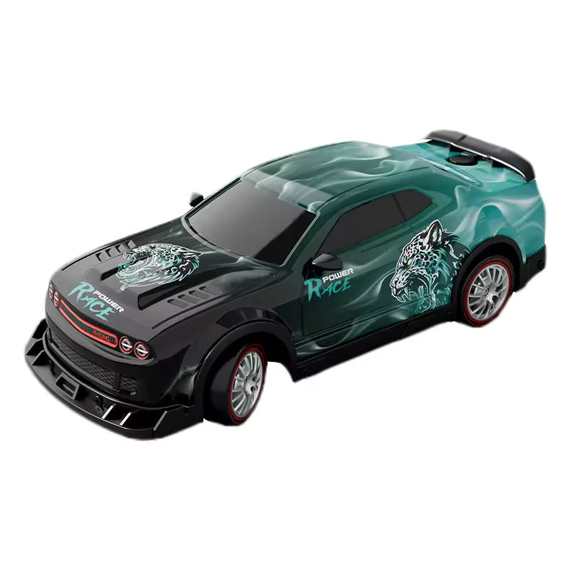 4WD Beast RC drift car with smoke spray effect, front view