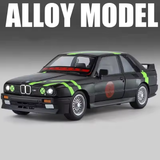BMW M3 E30 Modified 1:24 Diecast Model Car – Lights & Sound