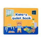 Kate's Quiet Book Montessori Activity Book for Kids