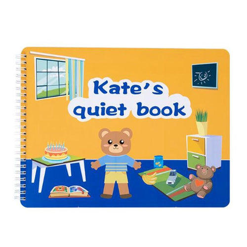 Kate's Quiet Book Montessori Activity Book for Kids