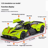 Aston Martin Valkyrie 1:32 Diecast Model Car With Acrylic Display Box