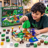 322-Piece Pixel Adventure Building Block Set for Kids