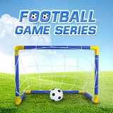 Fortball Football Goal Set with 2 Balls and Air Pump