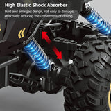 2.4GHz RC 6-Wheel Off-Road Monster Truck with Rechargeable Battery – Double Motor