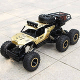 2.4GHz RC 6-Wheel Off-Road Monster Truck with Rechargeable Battery – Double Motor