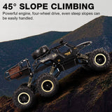 2.4GHz RC 6-Wheel Off-Road Monster Truck with Rechargeable Battery – Double Motor