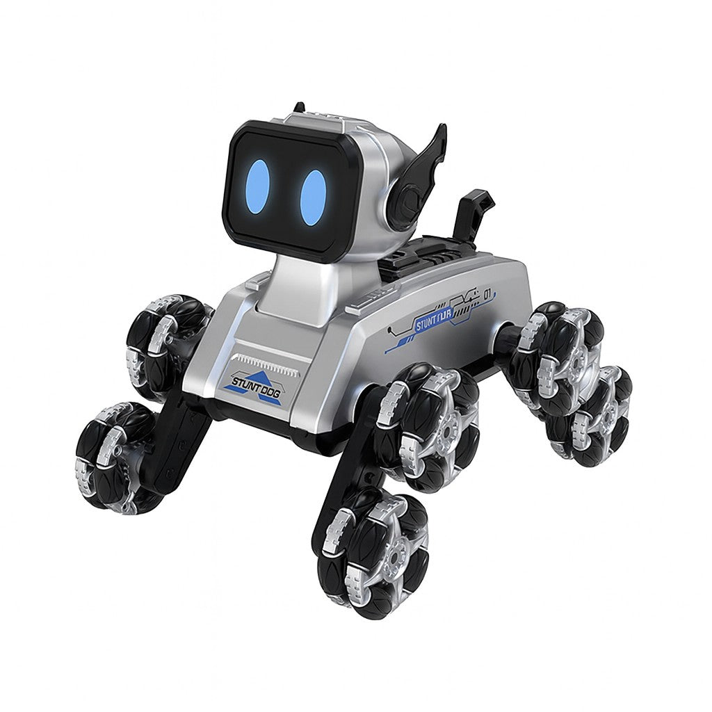 2.4GHz RC 8-Wheels Stunt Robot Cat Toy for Kids