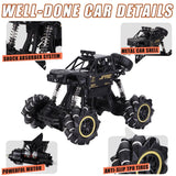 2.4GHz Wrist RC Rock Crawler with 360 Rotation & Rechargeable Battery