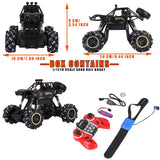 2.4GHz Wrist RC Rock Crawler with 360 Rotation & Rechargeable Battery