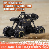 2.4GHz Wrist RC Rock Crawler with 360 Rotation & Rechargeable Battery